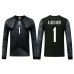 Maillot de foot Brésil Alisson Becker #1 Gardien Domicile vêtements enfant Monde 2026 Manches Longues (+ pantalon court)